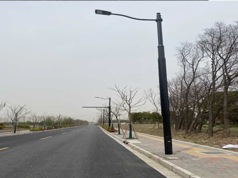 德令哈市上海综合杆 太阳能路灯工程